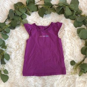 Calvin Klein cap sleeve shirt